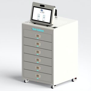 Drawer Type Smart Material Cabinet 324 Compartments Multi Material Management